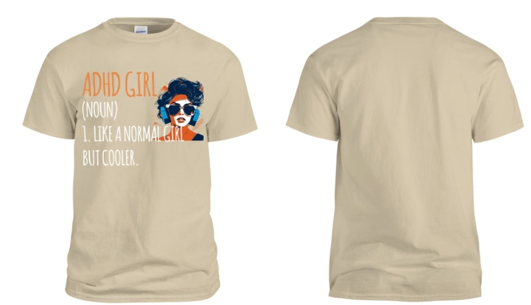 ADHD Girl Tee