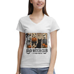Women's 100% Cotton V‑Neck T‑shirt
