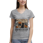 Women's 100% Cotton V‑Neck T‑shirt