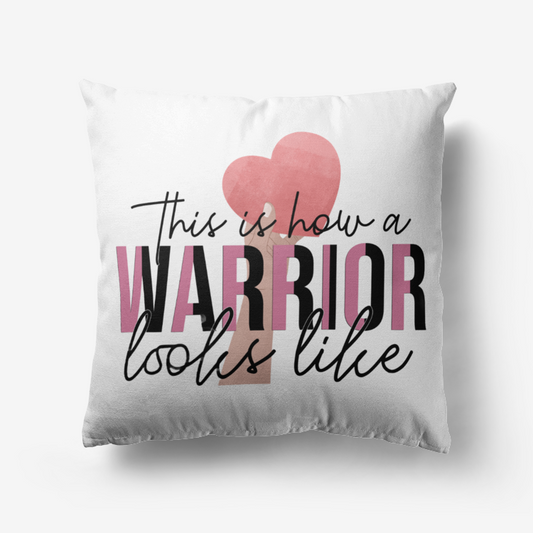 Warrior Throw Pillow