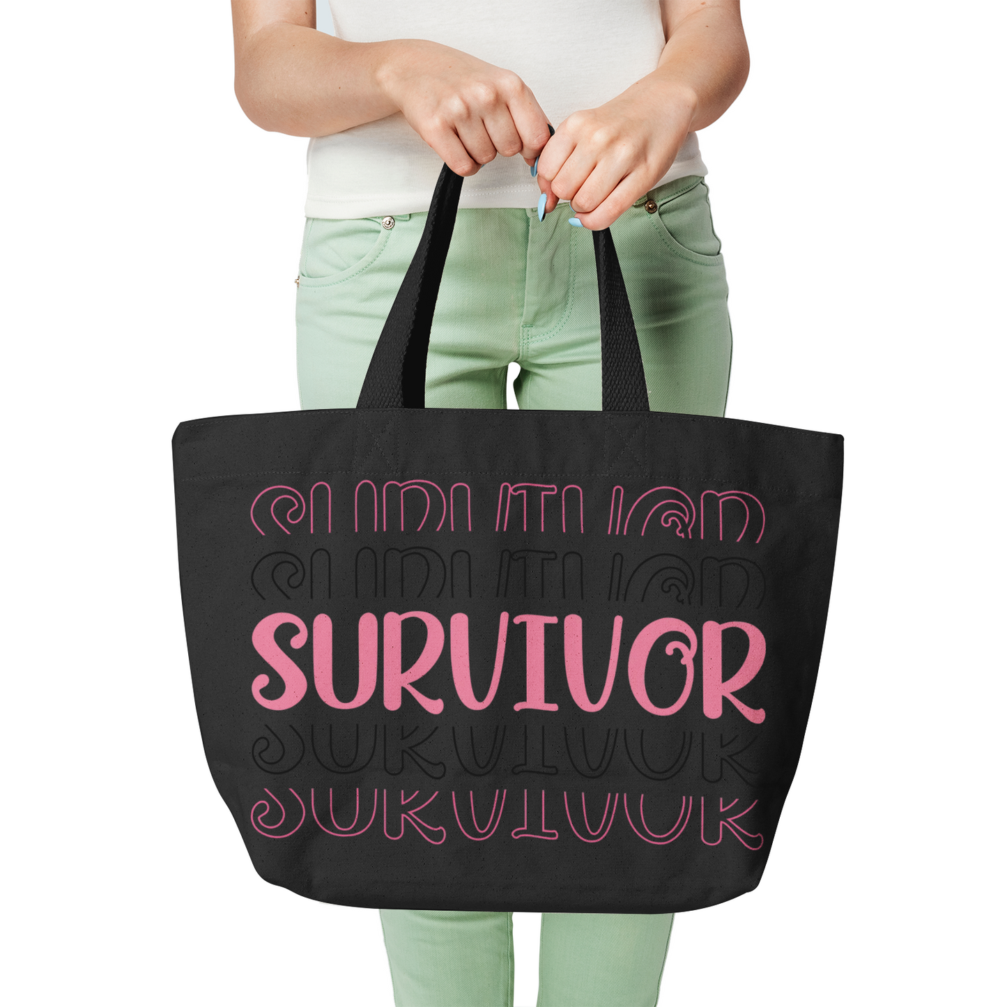 Survivor Natural Canvas Tote Bags