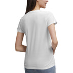 Women's 100% Cotton V‑Neck T‑shirt