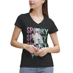 Women's 100% Cotton V‑Neck T‑shirt