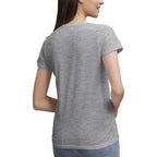 Women's 100% Cotton V‑Neck T‑shirt