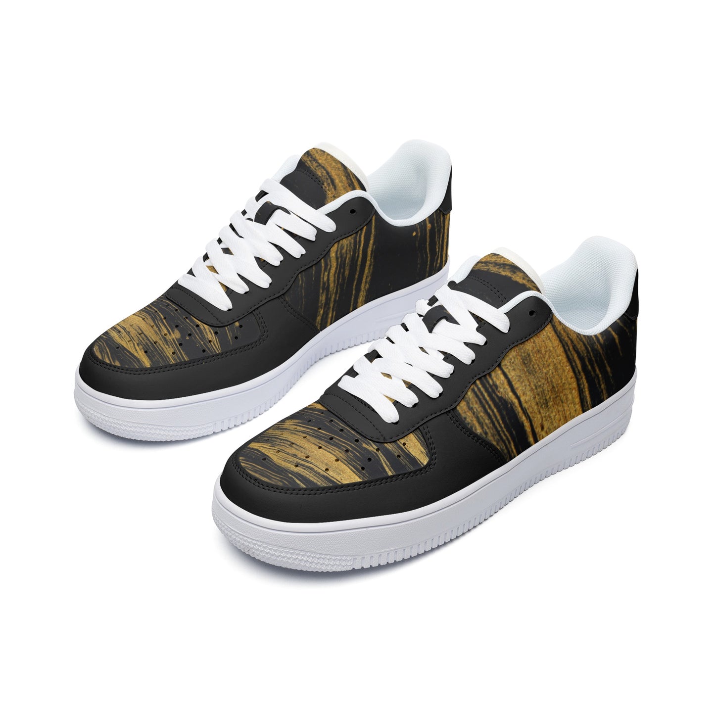Unisex Low Top Leather Sneakers