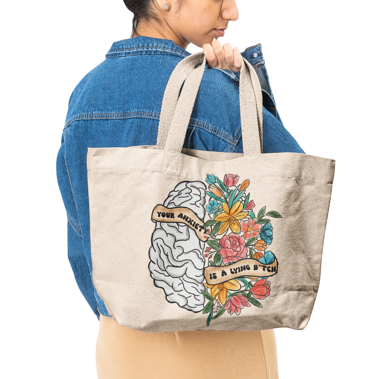 Heavy Duty and Strong Natural Canvas Tote Bags