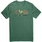 Peace_Love_Sunshine_Tee_Heather_Green_Grass_Front_Mockup.png