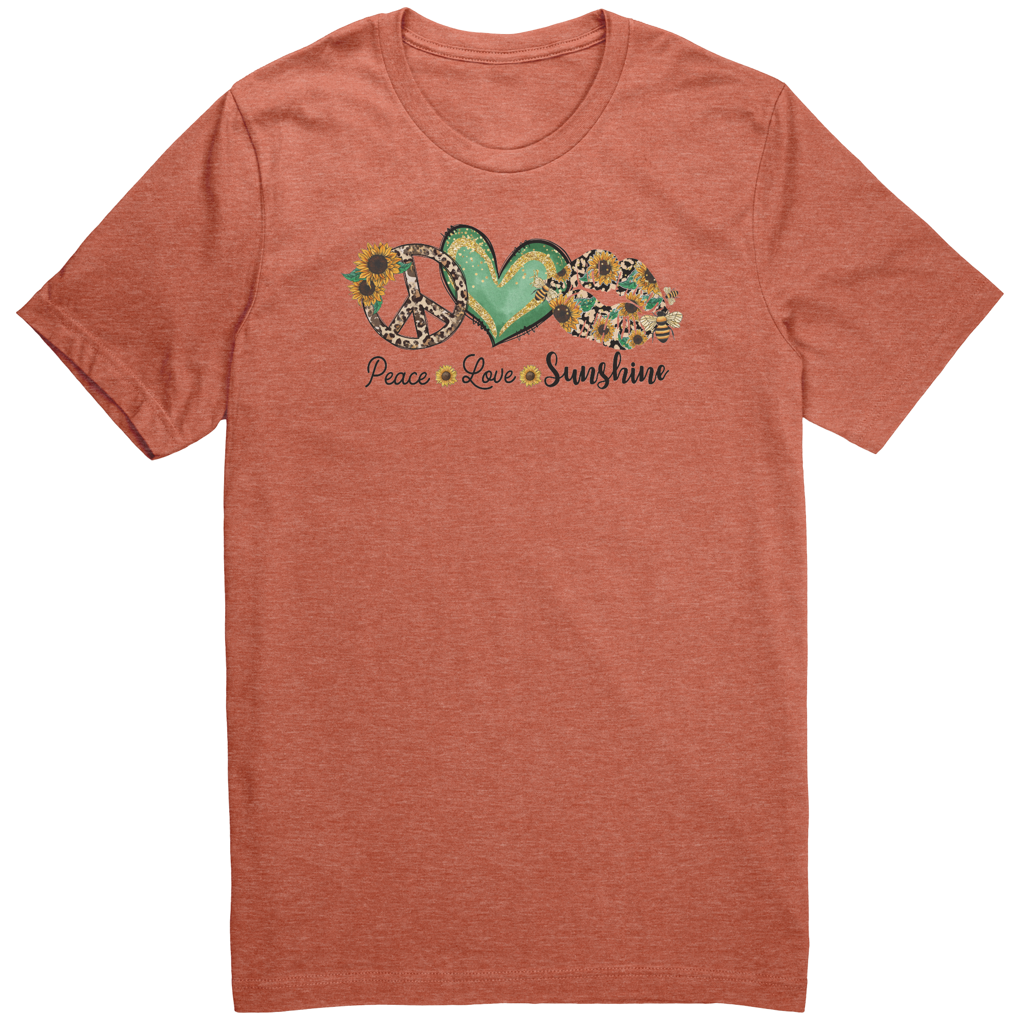 Peace_Love_Sunshine_Tee_Heather_Orange_Front_Mockup.png
