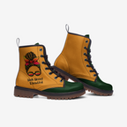 Blk is beautiful boots/ green