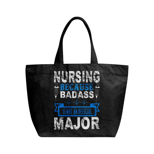 Bad A** Natural Canvas Tote Bags