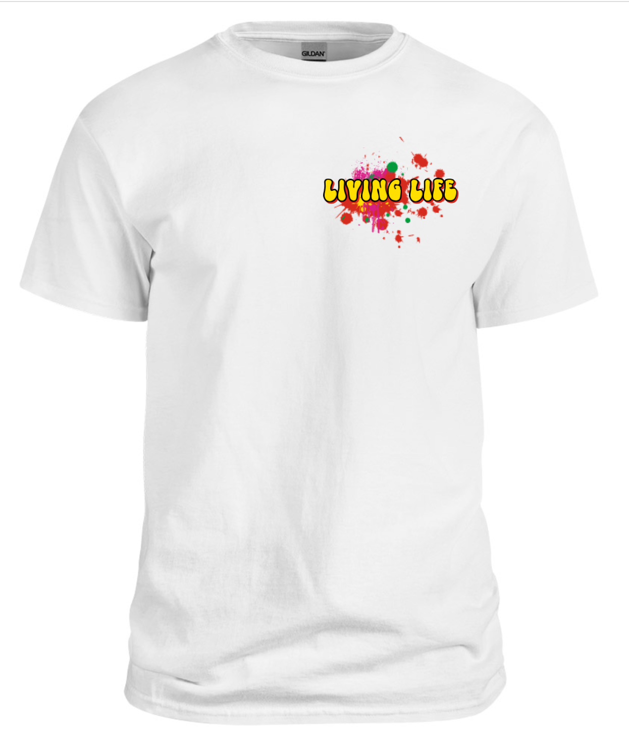 Living life short sleeve tee
