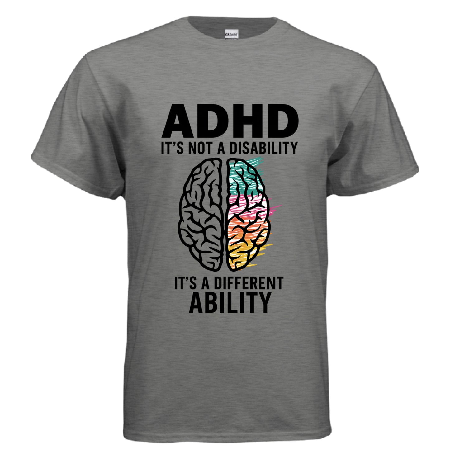 GRAPHITE HEATHER - FRONT